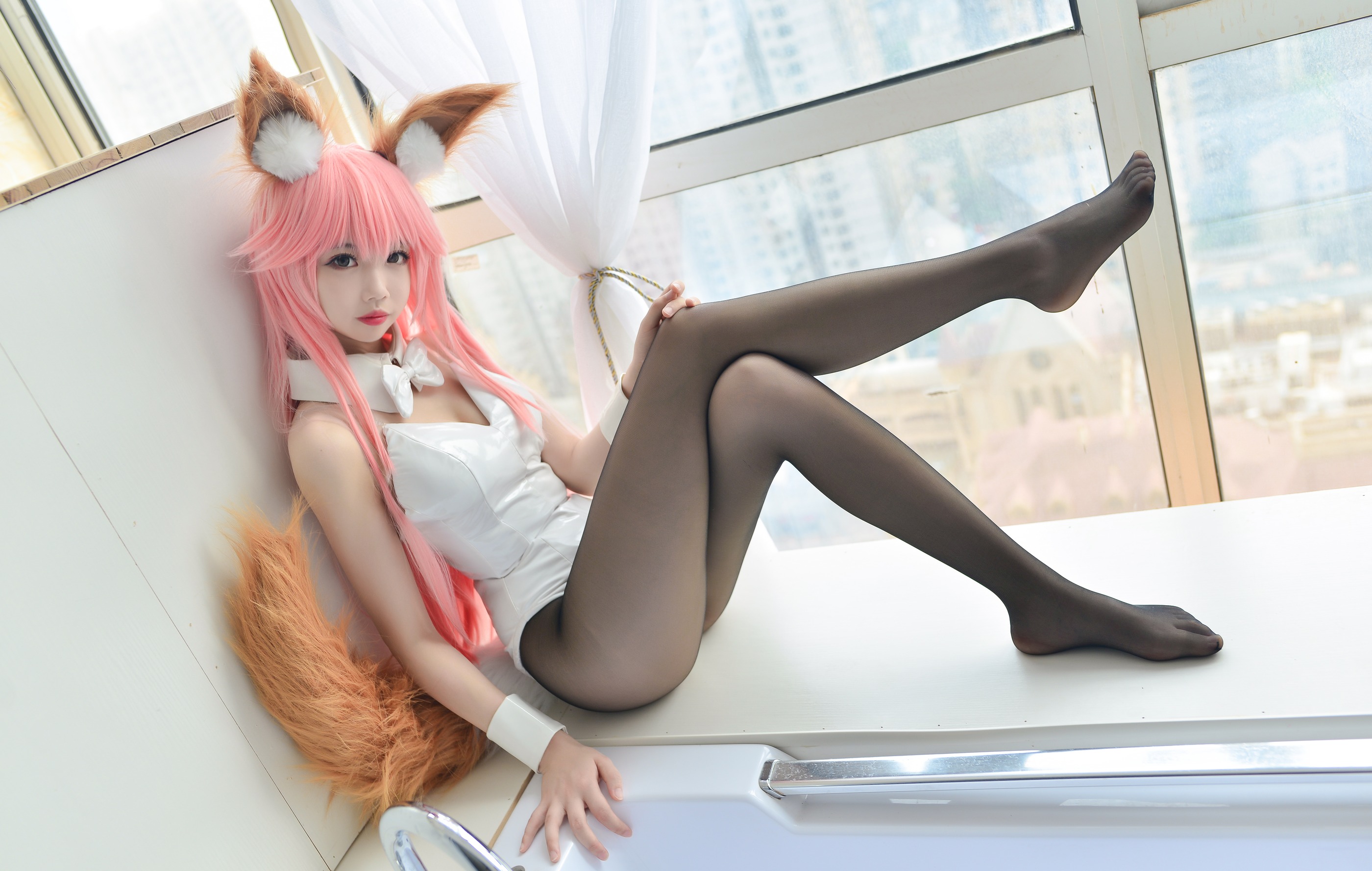 图片[1]-雪琪SAMA – NO.027 玉藻前兔女郎[30P]-XikXak